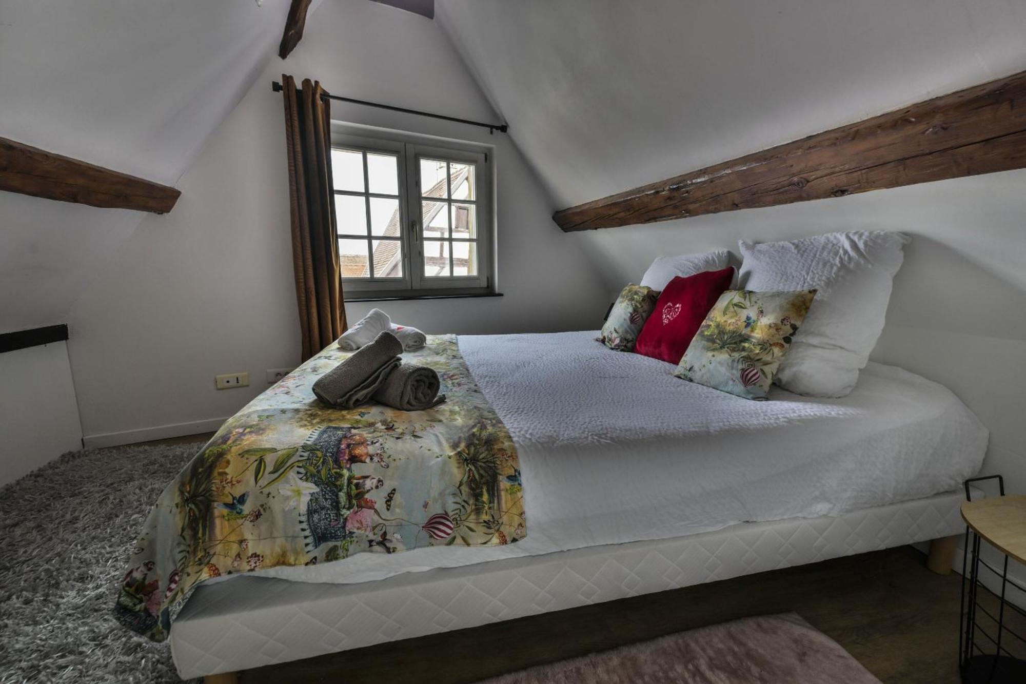 I-Love-Colmar - Le 8 De Coeur - Garage Gratuit Eksteriør billede